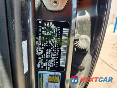 Zdjęcie 12 z 12 samochodu: 2020 KIA SORENTO S VIN:5XYPGDA55LG613497 - miniatura
