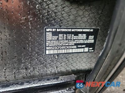 Zdjęcie 13 z 13 samochodu: 2024 BMW IX XDRIVE50 VIN:WB523CF04RCN30486 - miniatura