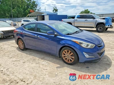 Czwarte zdjęcie samochodu z boku: 2015 HYUNDAI ELANTRA SE VIN:5NPDH4AE4FH616677 - miniatura