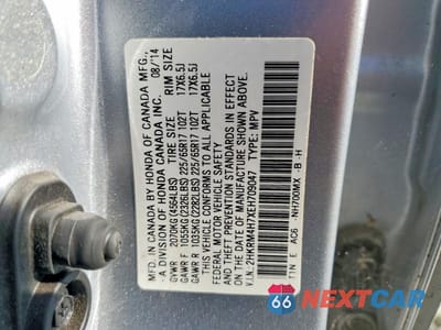 Zdjęcie 14 z 14 samochodu: 2014 HONDA CR-V EXL VIN:2HKRM4H7XEH709047 - miniatura