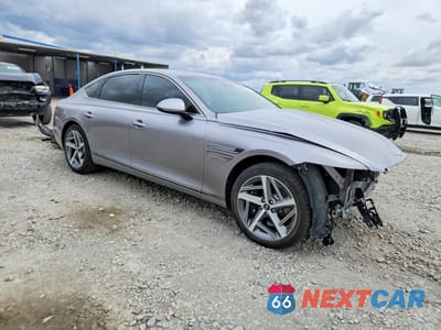 Czwarte zdjęcie samochodu z boku: 2023 GENESIS G80 3.5T SPORT VIN:KMTGB4SD1PU192727 - miniatura