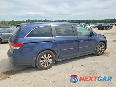 Trzecie zdjęcie samochodu z tyłu: 2014 HONDA ODYSSEY EXL VIN:5FNRL5H69EB017506 - miniatura