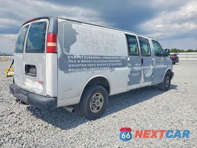Trzecie zdjęcie samochodu z tyłu: 2006 GMC SAVANA G3500 VIN:1GTHG39U861244634 - miniatura