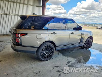 Trzecie zdjęcie samochodu z tyłu: 2019 LAND ROVER RANGE ROVER HSE VIN:SALGS2SV6KA527317 - miniatura