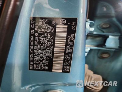 Zdjęcie 12 z 12 samochodu: 2012 TOYOTA PRIUS C THREE VIN:JTDKDTB32C1004605 - miniatura