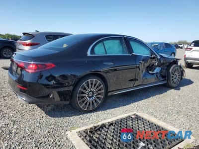Trzecie zdjęcie samochodu z tyłu: 2025 MERCEDES-BENZ E 350 VIN:W1KLF4GB8SA154937 - miniatura