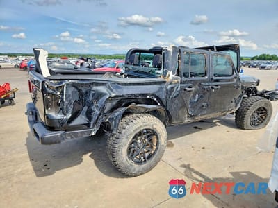 Trzecie zdjęcie samochodu z tyłu: 2023 JEEP GLADIATOR SPORT VIN:1C6HJTAG0PL584624 - miniatura