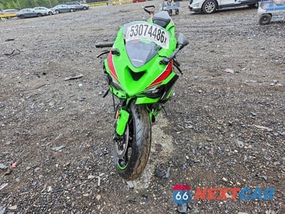 Drugie zdjęcie samochodu z przodu: 2024 KAWASAKI ZX636 K VIN:JKBZXJK14RA000529 - miniatura