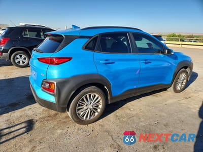 Trzecie zdjęcie samochodu z tyłu: 2019 HYUNDAI KONA SEL VIN:KM8K6CAA5KU325900 - miniatura
