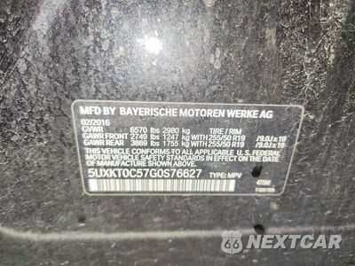 Zdjęcie 13 z 13 samochodu: 2016 BMW X5 XDR40E VIN:5UXKT0C57G0S76627 - miniatura