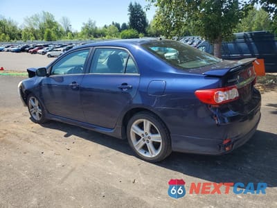 Drugie zdjęcie samochodu z przodu: 2013 TOYOTA COROLLA S VIN:2T1BU4EE8DC946917 - miniatura