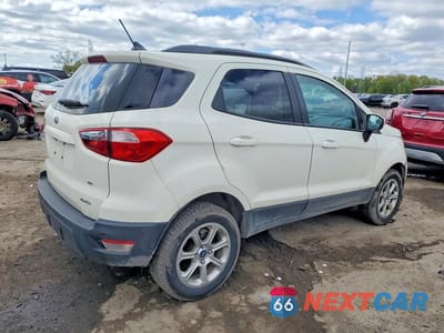Trzecie zdjęcie samochodu z tyłu: 2020 FORD ECOSPORT SE VIN:MAJ6S3GLXLC356454 - miniatura