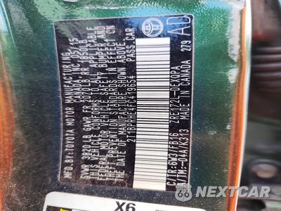 Zdjęcie 12 z 12 samochodu: 2015 TOYOTA COROLLA LE ECO VIN:2T1BPRHE4FC419654 - miniatura