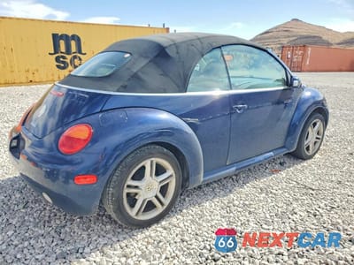 Trzecie zdjęcie samochodu z tyłu: 2004 VOLKSWAGEN NEW BEETLE GLS VIN:3VWCD31YX4M316691 - miniatura