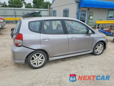 Trzecie zdjęcie samochodu z tyłu: 2007 HONDA FIT S VIN:JHMGD38657S049981 - miniatura