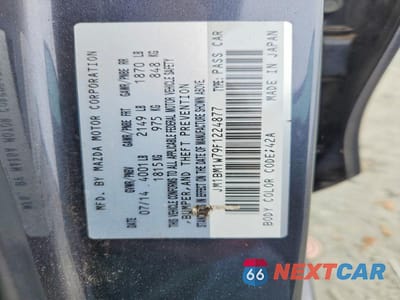 Zdjęcie 12 z 12 samochodu: 2015 MAZDA 3 GRAND TOURING VIN:JM1BM1W79F1224877 - miniatura