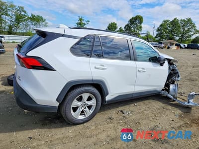 Trzecie zdjęcie samochodu z tyłu: 2020 TOYOTA RAV4 LE VIN:4T3LWRFV3LU005843 - miniatura