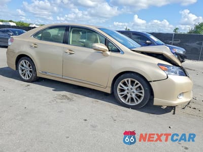Czwarte zdjęcie samochodu z boku: 2010 LEXUS HS 250H VIN:JTHBB1BA0A2026293 - miniatura