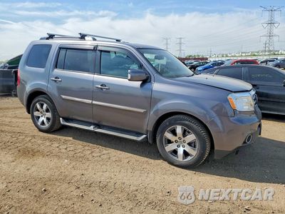 Czwarte zdjęcie samochodu z boku: 2014 HONDA PILOT TOURING VIN:5FNYF4H91EB052998 - miniatura