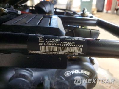 Zdjęcie 10 z 10 samochodu: 2023 POLARIS RANGER 150 EFI UTILITY VEHICLE VIN:L6KHZB157PS002721 - miniatura