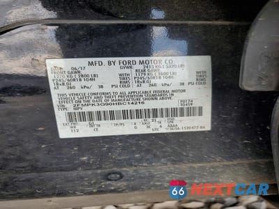 Zdjęcie 14 z 14 samochodu: 2017 FORD EDGE SE VIN:2FMPK3G90HBC14216 - miniatura