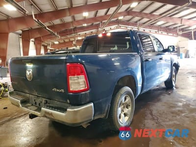Trzecie zdjęcie samochodu z tyłu: 2023 RAM 1500 BIG HORN VIN:1C6RRFFG7PN677300 - miniatura