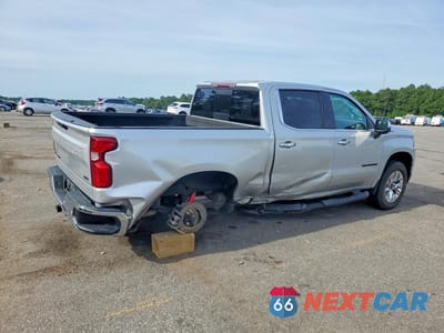 Trzecie zdjęcie samochodu z tyłu: 2020 CHEVROLET SILVERADO K1500 LTZ VIN:1GCUYGED2LZ257868 - miniatura