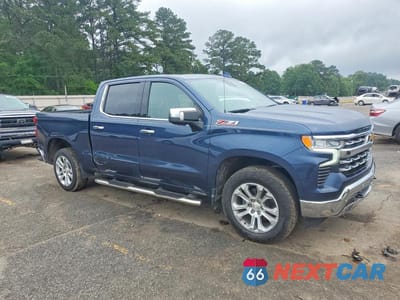 Czwarte zdjęcie samochodu z boku: 2022 CHEVROLET SILVERADO K1500 LTZ VIN:1GCUDGEDXNZ586669 - miniatura