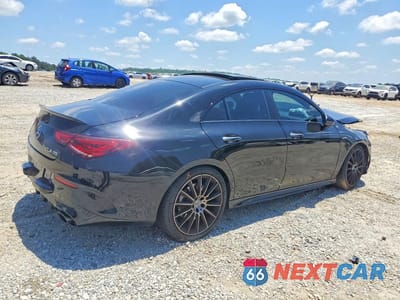 Trzecie zdjęcie samochodu z tyłu: 2021 MERCEDES-BENZ CLA AMG 35 4MATIC VIN:W1K5J5BB8MN183287 - miniatura