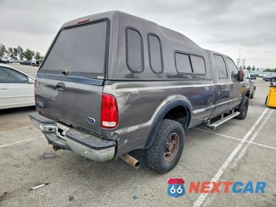 Trzecie zdjęcie samochodu z tyłu: 2004 FORD F250 VIN:1FTNW21P64ED62712 - miniatura