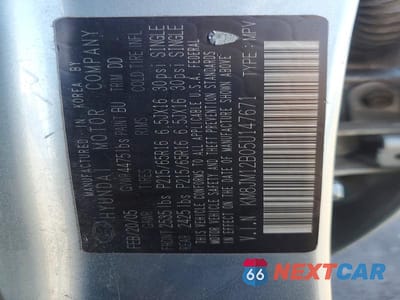 Zdjęcie 13 z 13 samochodu: 2005 HYUNDAI TUCSON GL VIN:KM8JM12B05U147671 - miniatura
