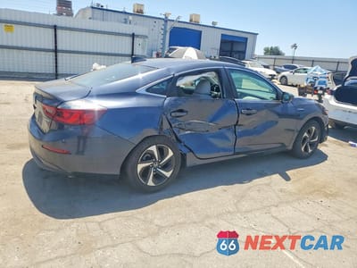 Trzecie zdjęcie samochodu z tyłu: 2021 HONDA INSIGHT EX VIN:19XZE4F50ME002301 - miniatura