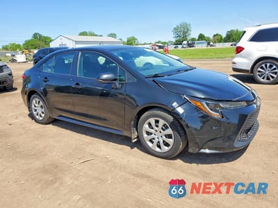 Czwarte zdjęcie samochodu z boku: 2022 TOYOTA COROLLA LE VIN:5YFEPMAE5NP302335 - miniatura
