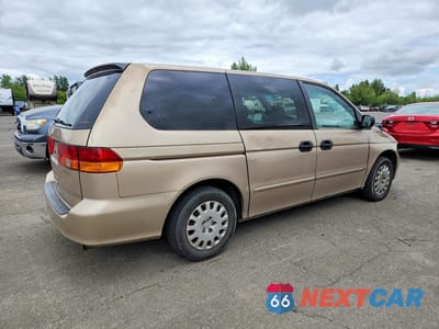 Trzecie zdjęcie samochodu z tyłu: 2002 HONDA ODYSSEY LX VIN:2HKRL18572H519590 - miniatura
