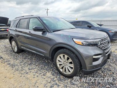 Czwarte zdjęcie samochodu z boku: 2022 FORD EXPLORER LIMITED VIN:1FMSK8FH7NGA70636 - miniatura