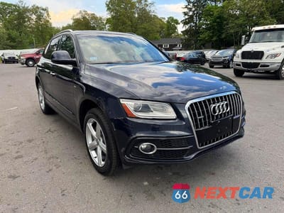 Czwarte zdjęcie samochodu z boku: 2017 AUDI Q5 PREMIUM PLUS VIN:WA1M2AFP7HA091922 - miniatura