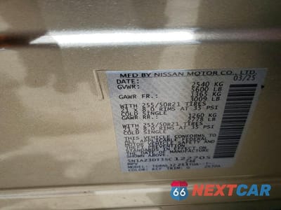 Zdjęcie 12 z 12 samochodu: 2025 NISSAN MURANO PLATINUM VIN:5N1AZ3DT3SC122705 - miniatura