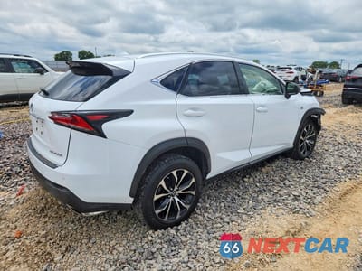 Trzecie zdjęcie samochodu z tyłu: 2016 LEXUS NX 200T F SPORT VIN:JTJBARBZ8G2090435 - miniatura