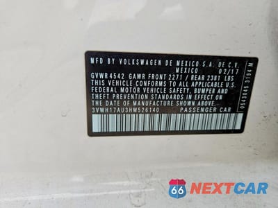 Zdjęcie 12 z 12 samochodu: 2017 VOLKSWAGEN GOLF ALLTRACK S VIN:3VWH17AU3HM526140 - miniatura
