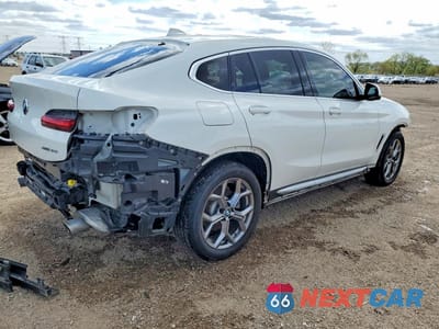 Trzecie zdjęcie samochodu z tyłu: 2020 BMW X4 XDRIVE30I VIN:5UX2V1C09LLE67644 - miniatura