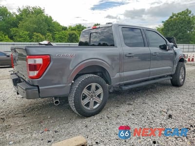 Trzecie zdjęcie samochodu z tyłu: 2022 FORD F150 SUPERCREW VIN:1FTFW1E56NKE94881 - miniatura