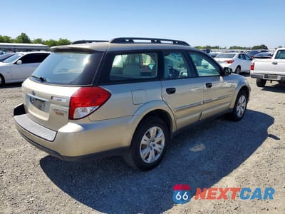 Trzecie zdjęcie samochodu z tyłu: 2008 SUBARU OUTBACK VIN:4S4BP60CX87329613 - miniatura