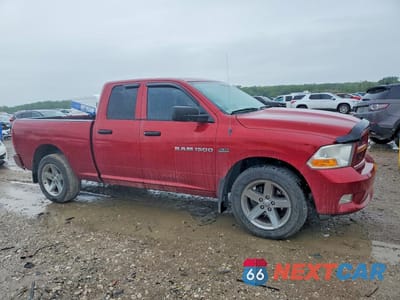 Czwarte zdjęcie samochodu z boku: 2012 DODGE RAM 1500 ST VIN:1C6RD7FT2CS227552 - miniatura