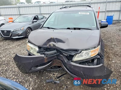 Piąte zdjęcie samochodu w środku: 2013 HONDA ODYSSEY EXL VIN:5FNRL5H68DB014059 - miniatura