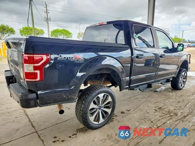 Trzecie zdjęcie samochodu z tyłu: 2020 FORD F150 SUPERCREW VIN:1FTEW1E52LFA32786 - miniatura