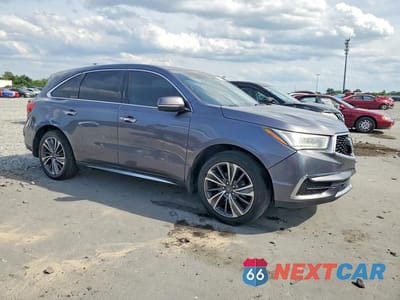 Czwarte zdjęcie samochodu z boku: 2019 ACURA MDX TECHNOLOGY VIN:5J8YD3H59KL011834 - miniatura