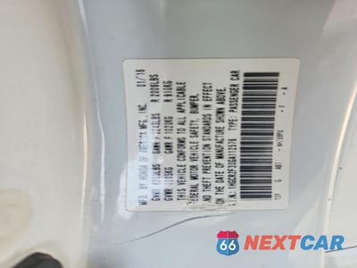 Zdjęcie 13 z 13 samochodu: 2016 HONDA ACCORD LX VIN:1HGCR2F30GA112576 - miniatura