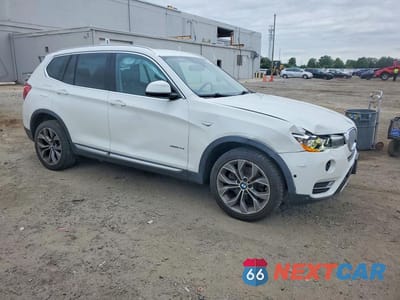 Czwarte zdjęcie samochodu z boku: 2015 BMW X3 XDRIVE35I VIN:5UXWX7C56F0K32051 - miniatura