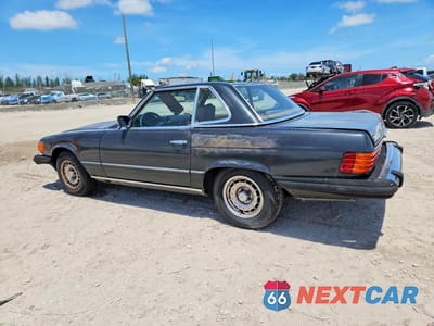 Drugie zdjęcie samochodu z przodu: 1985 MERCEDES-BENZ 380 SL VIN:WDBBA45C1FA024213 - miniatura