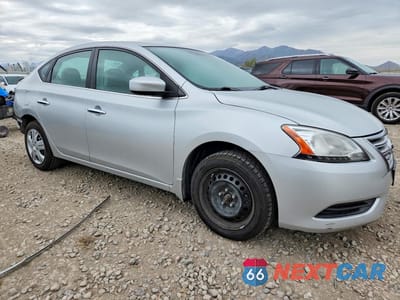 Czwarte zdjęcie samochodu z boku: 2013 NISSAN SENTRA S VIN:3N1AB7AP4DL779708 - miniatura